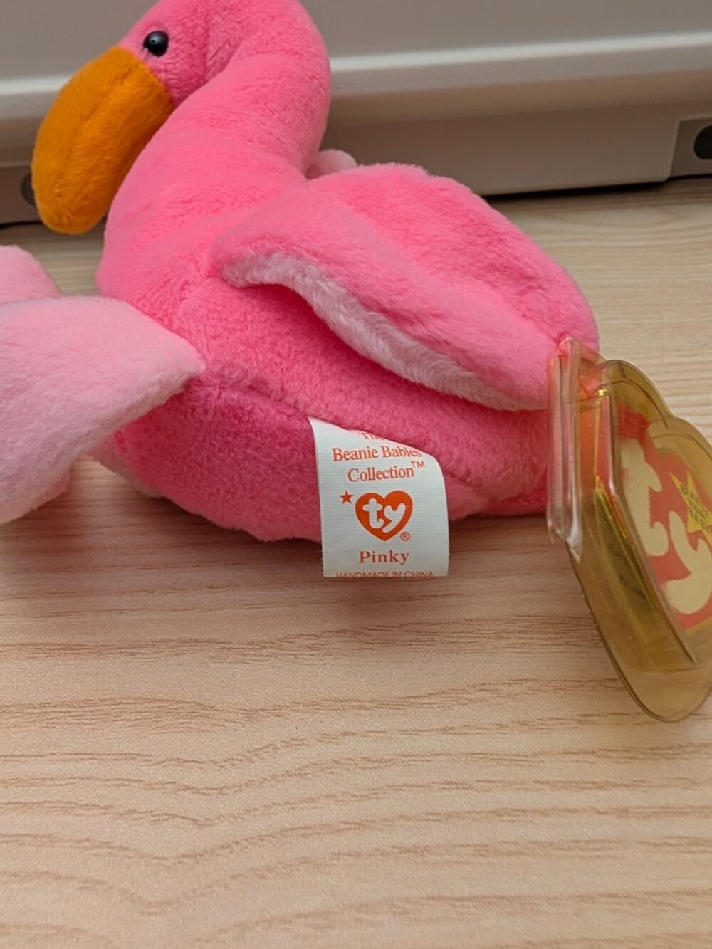Bundle of Goldfish, Flamingo, and Penguin Beanie Babies for angelas_avenue - Picture 10 of 15